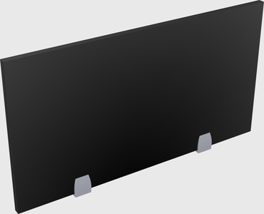 Desk privacy panel
