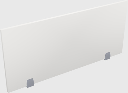 Desk privacy panel