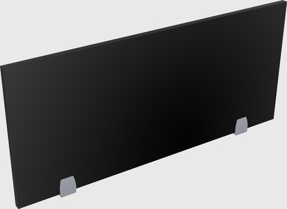 Desk privacy panel