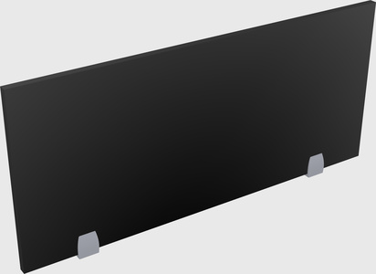 Desk privacy panel