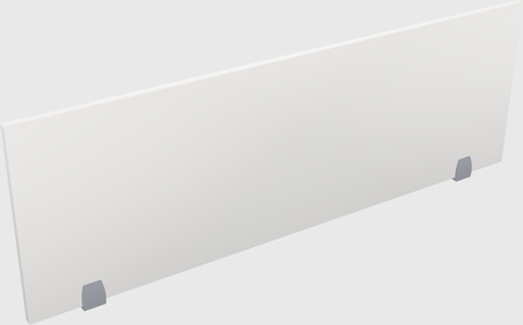 Desk privacy panel