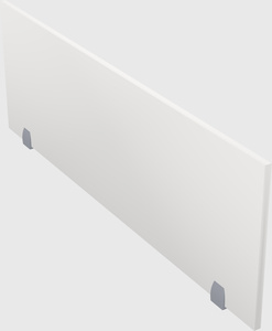 Desk privacy panel