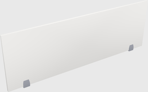 Desk privacy panel