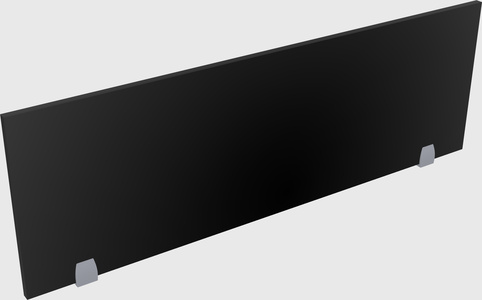 Desk privacy panel