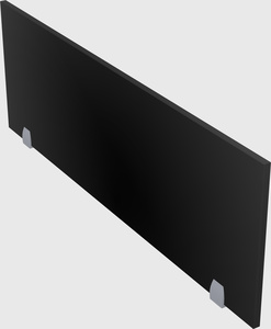 Desk privacy panel
