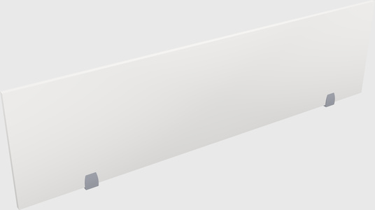 Desk privacy panel