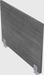 Desk privacy panel