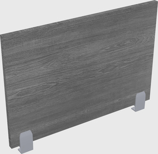 Desk privacy panel