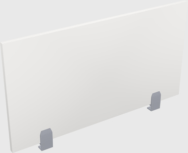 Desk privacy panel