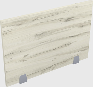 Desk privacy panel