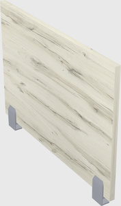 Desk privacy panel