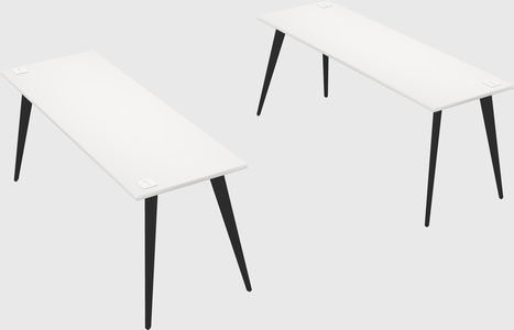 Modernong desk ng opisina
