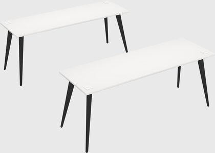 Modernong desk ng opisina