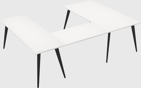 Modernong desk ng opisina