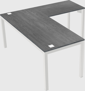 L-shaped na mesa