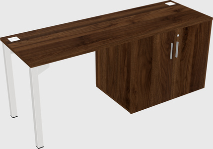 Desk With Storage Cabinet