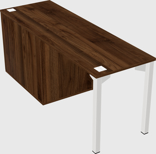 Desk with storage cabinet