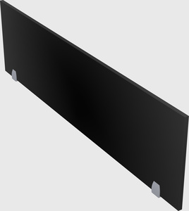 Desk privacy panel