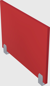 Desk privacy panel