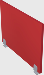 Desk privacy panel