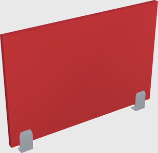 Desk privacy panel