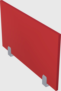 Desk privacy panel
