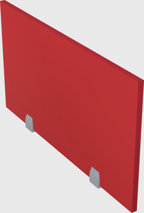 Desk privacy panel