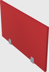 Desk privacy panel
