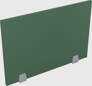 Desk privacy panel