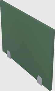 Desk privacy panel