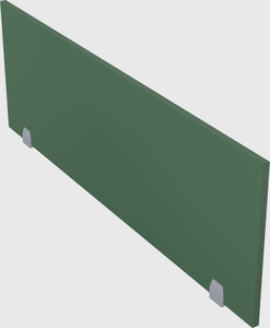 Desk privacy panel