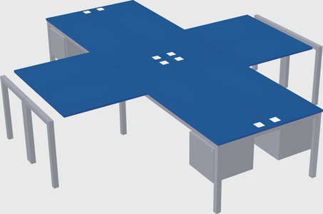 Quad desk