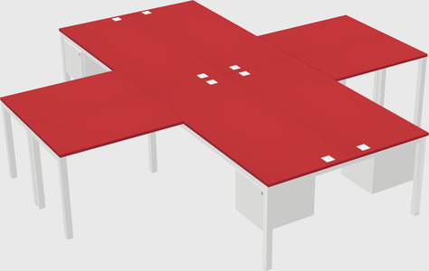 Quad desk
