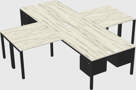 Quad desk