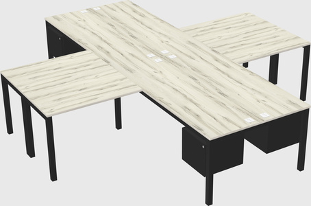 Quad desk