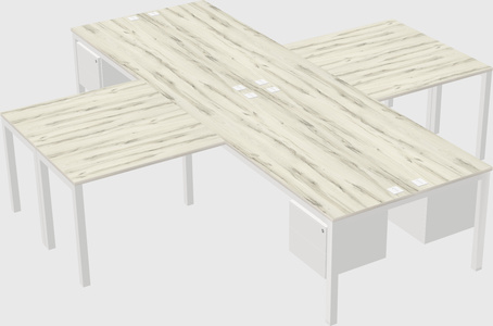 Quad desk