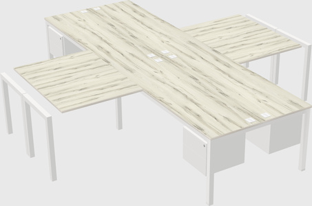 Quad desk