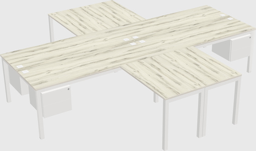 Quad desk