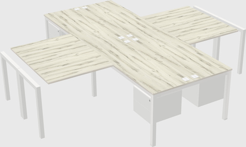 Quad desk