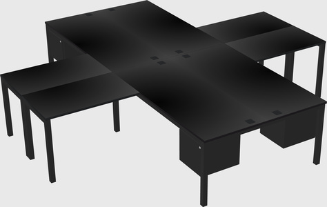 Quad desk