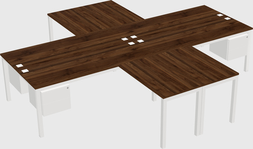 Quad desk