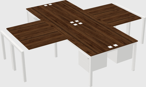 Quad desk