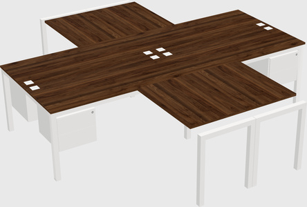 Quad desk