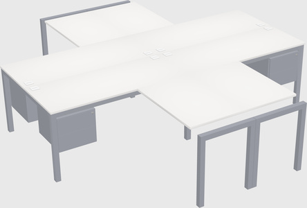 Quad desk