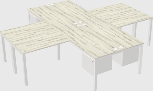 Quad desk