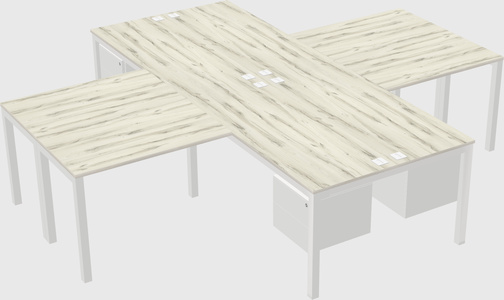 Quad desk