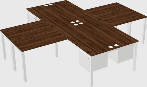 Quad desk