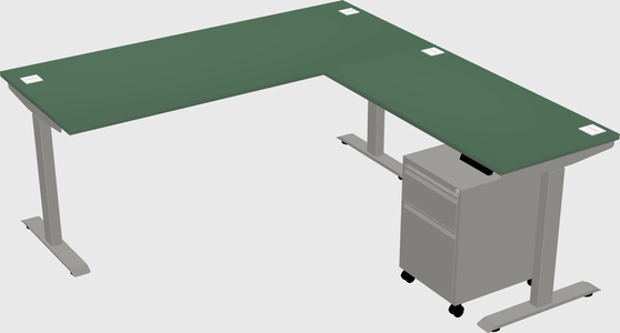 Height-adjustable desk - grade 3