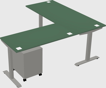 Height-adjustable desk - grade 3