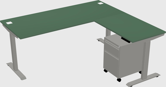 Height-adjustable desk - grade 3